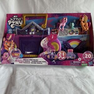 My Little Pony Musical Mane Melody Radio And Little Pony Toy NEW
